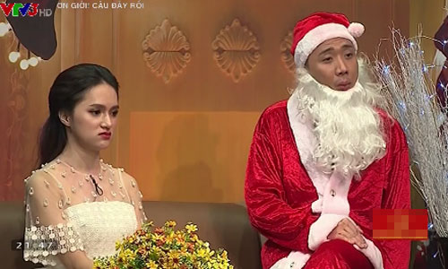 Hương Giang Idol cầu xin “ông già Noel” Trấn Thành được có bầu