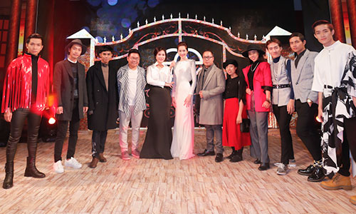 Top 9 Project Runway hào hứng gặp Hoa hậu Đặng Thu Thảo