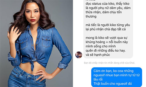 Kiko Chan được bạn bè động viên giữa ồn ào với Kim Lý