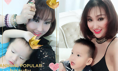 Khoảnh khắc bình yên của Phi Thanh Vân bên con trai Tấn Đức