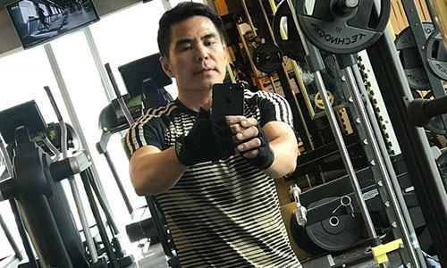 Hot Face sao Việt: Trung Dũng “Gạo nếp gạo tẻ” phong độ tập gym