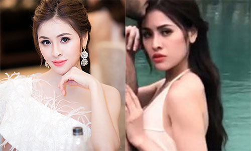 Loạt ồn ào của á hậu nghi là hot girl hở bạo Tuyệt tình cốc 