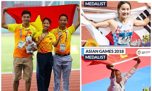 Bảng tổng sắp huy chương ASIAD 2018 ngày 29/8