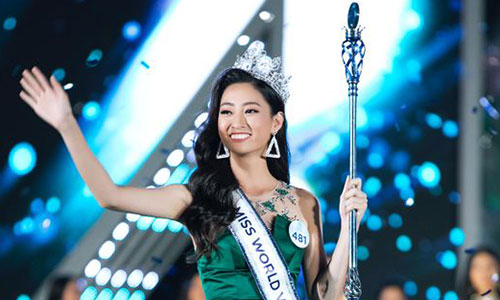 Chân dung người đẹp Cao Bằng đăng quang Miss World Việt Nam 2019