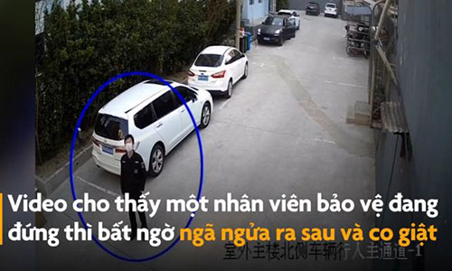 Video: Thanh niên may mắn thoát chết khi bị động kinh ở giữa đường 