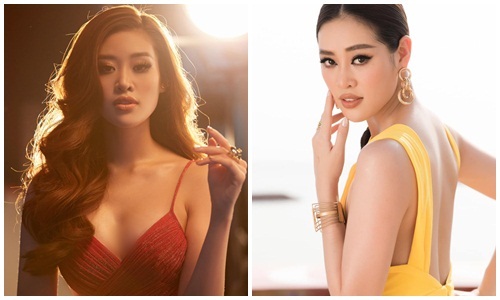 Vóc dáng nóng bỏng của Khánh Vân cân đẹp dàn thí sinh Miss Universe