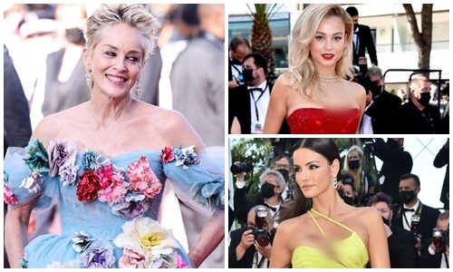 Cannes 2021 ngày 9: U70 Sharon Stone đọ sắc cùng dàn mẫu 9X