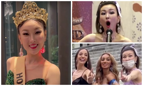 Cười té ghế với mỹ nhân Hong Kong ở Miss Grand International 