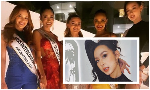 Bảo Ngọc đọ sắc dàn đối thủ ở Miss Intercontinental 2022