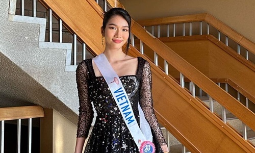 Á hậu Phương Anh tụt hạng trong bảng dự đoán Miss International 2022