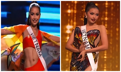 Ngọc Châu tỏa sáng trong bán kết Miss Universe 2022