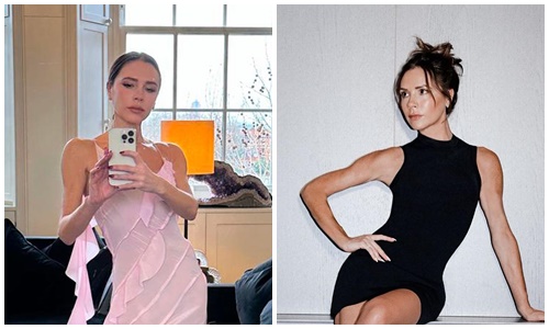 Victoria Beckham trẻ trung, vóc dáng săn chắc ở tuổi U50