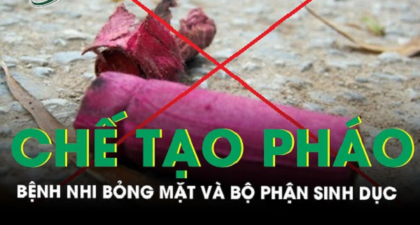 Video: Bỏng mặt và bộ phận sinh dục do chế tạo pháo học trên mạng