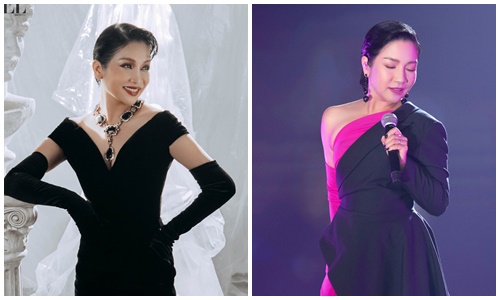 Thời trang của diva Mỹ Linh ở Chị đẹp đạp gió rẽ sóng