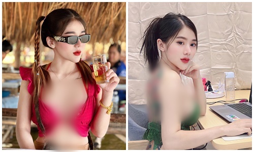 Hot girl xăm trổ “mặc như không” nơi công cộng, nhìn phát ngượng