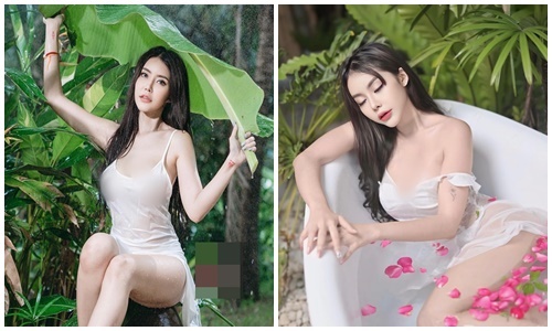 Hot girl mặc ướt đẫm gây xôn xao cộng đồng mạng Thái Lan