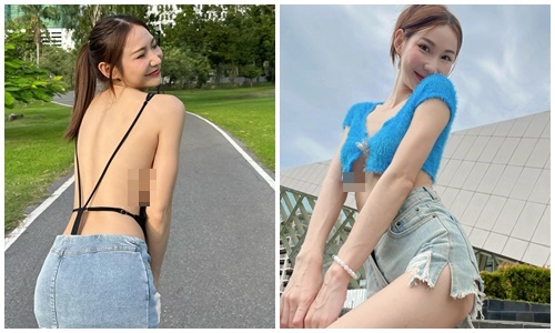 Hot girl nghiện mốt “thả rông” đi muôn nơi, nhìn phát ngượng