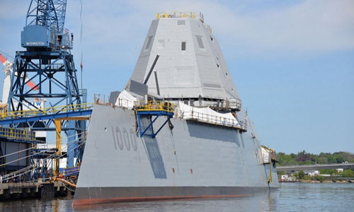 Siêu hạm DDG-1000 Zumwalt chưa biên chế đã gỉ sét