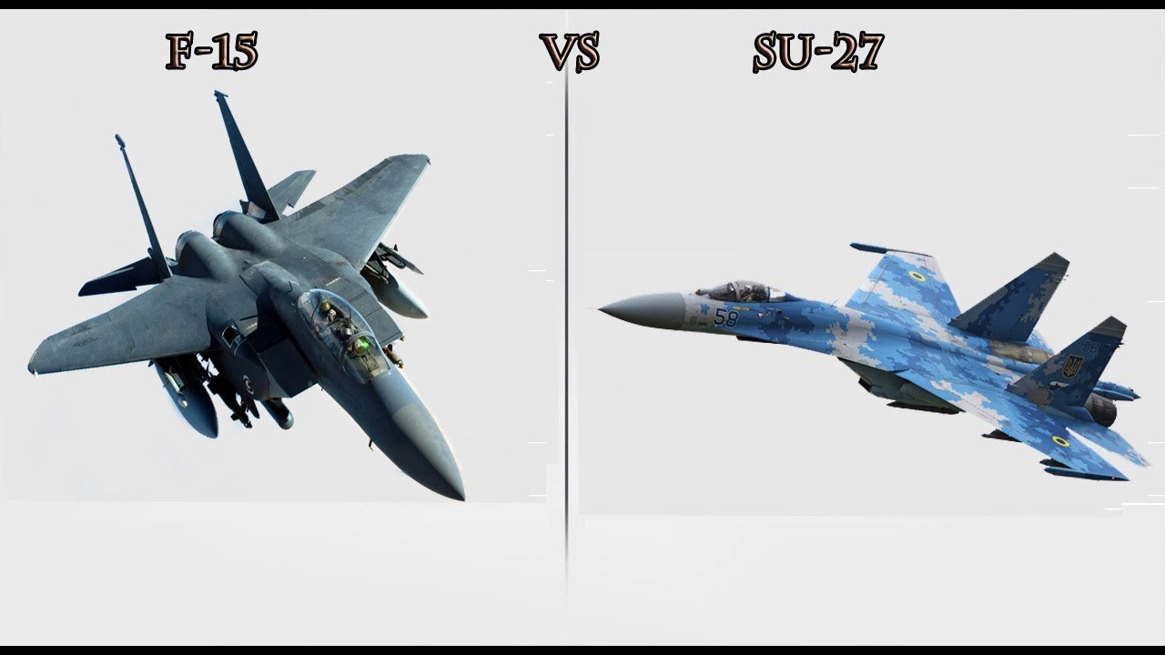 Tiêm kích Su-27 và F-15 đối đầu, đâu là kẻ vô địch?