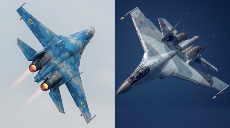 Tiêm kích Su-27 và Su-35: Ngoại hình y hệt - số phận khác biệt