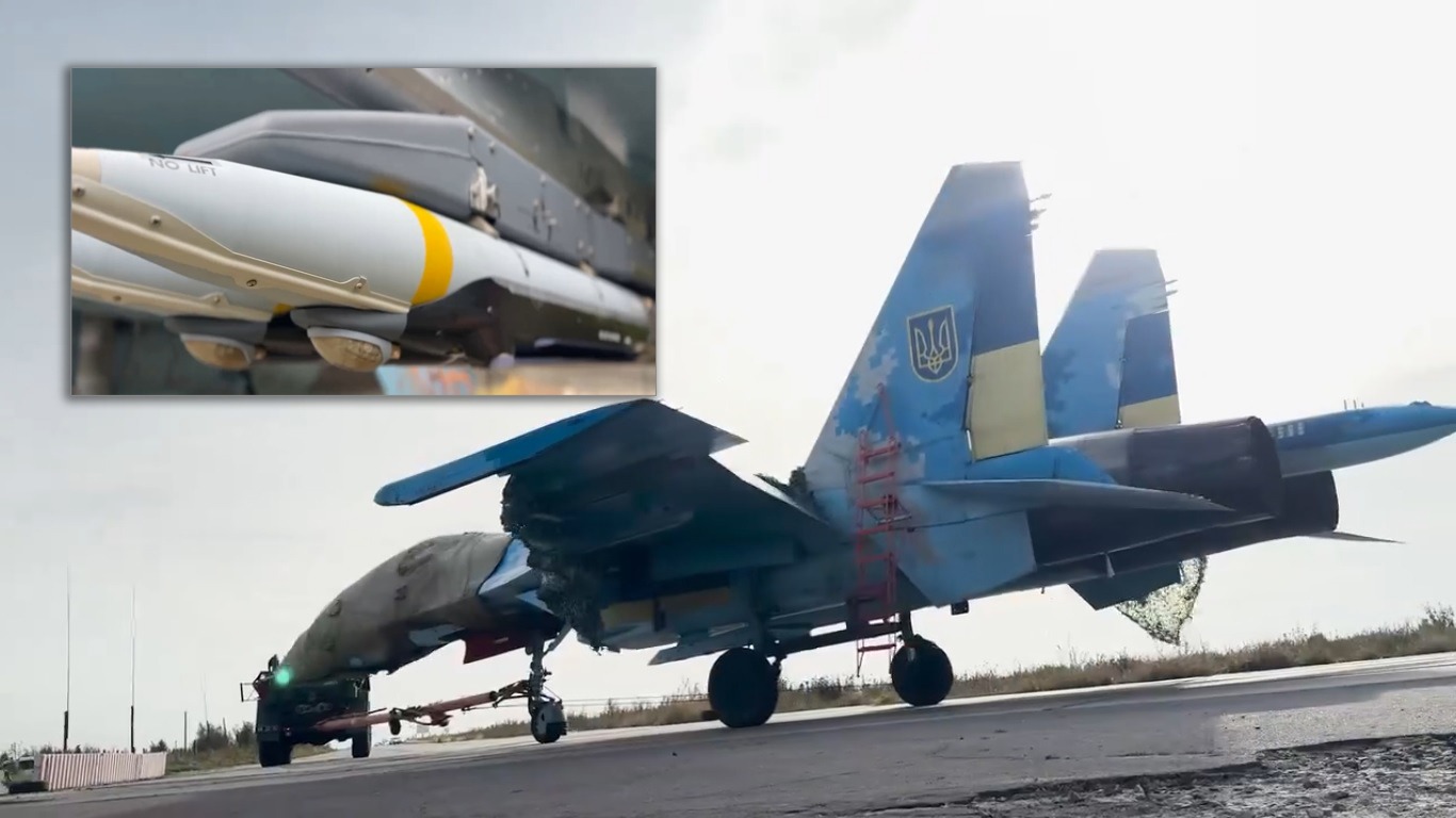 Su-27 Ukraine thêm nguy hiểm với bom GBU-39