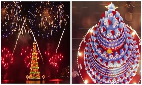 Chiêm ngưỡng 10 cây thông Noel khủng nhất thế giới 2014