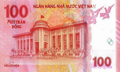 Tiền lưu niệm 100 đồng in công nghệ bảo mật hiện đại nhất thế giới