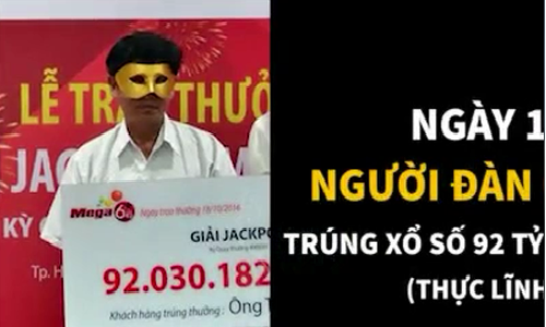 Bạn sẽ làm gì nếu trúng xổ số 92 tỷ đồng?