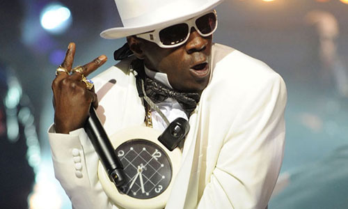 Chân dung ngôi sao nhạc rap Flavor Flav 