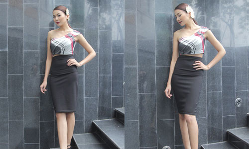 Trang phục sành điệu của Thanh Hằng trong VN's Next Top Model