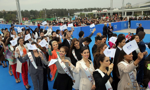 Người đẹp Miss World 2015 tưng bừng tại đảo Pingtan