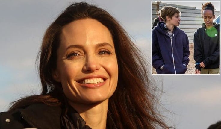 Angelina Jolie vẫn sống vui vẻ cùng các con sau chia tay Brad Pitt