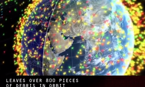 Chi tiết dự án radar không gian chặn rác thải vũ trụ