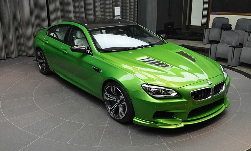 Chi tiết BMW M6 xanh lá cây độc nhất vô nhị