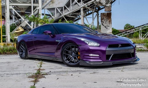 Nissan GT-R sắc tím thủy chung, “gây mê” dân chơi