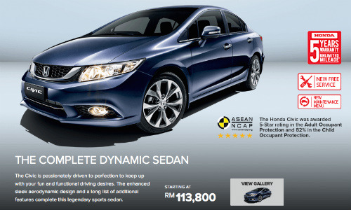 Honda Civic 2015 thêm nhiều cải tiến, giảm giá thành 