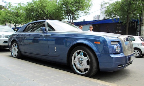 Siêu xe sang “hàng hiếm” Rolls-Royce Drophead tại Sài Thành