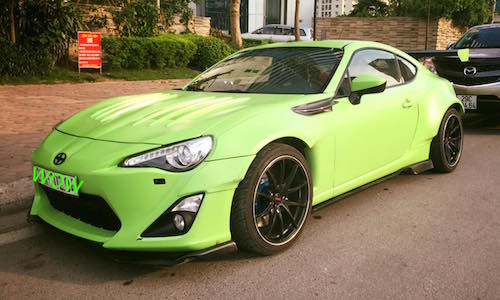 “Hàng khủng” Toyota GT86 độ cả tỷ đồng tại Hà Nội