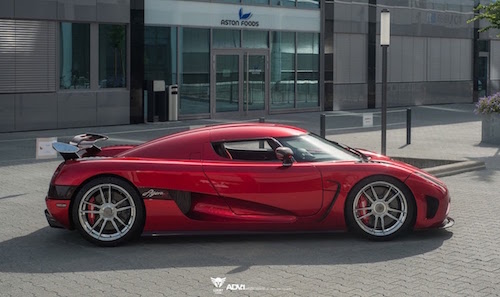 “Hàng khủng” Koenigsegg Agera R độ mâm đầu tiên trên Thế giới