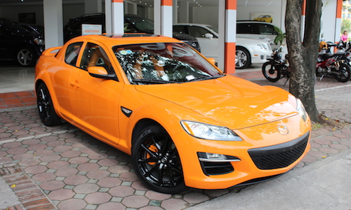 Cận cảnh xe thể thao ” hàng độc” Mazda RX-8 tại Hà Thành