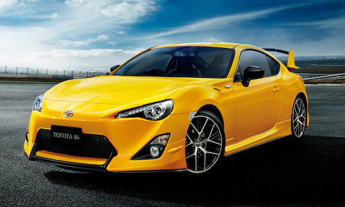 Toyota 86 Yellow Edition có giá 681 triệu đồng tại Nhật