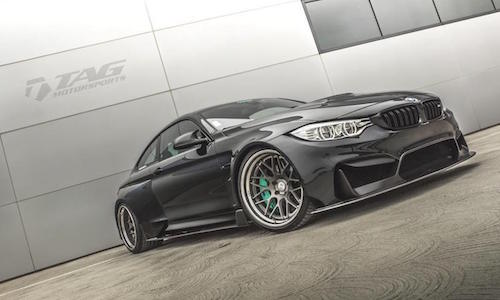 BMW M4 “chất lừ” nhờ gói độ widebody hàng hiệu