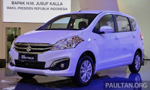 Mẫu MPV cỡ nhỏ Ertiga của Suzuki vừa ra mắt có gì?