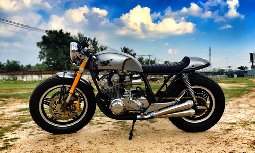 Bản độ Honda CB750 cafe racer “cực chất” từ tay thợ Việt