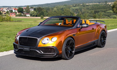 Sốc với bản độ Bentley Continental GTC "đồng bóng"