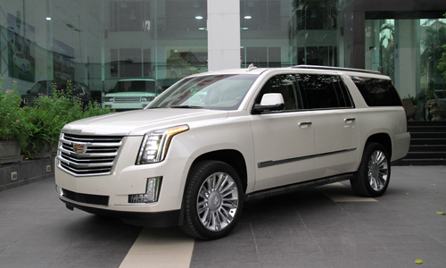 Xế sang Cadillac Escalade “màu độc” đầu tiên về Hà Nội