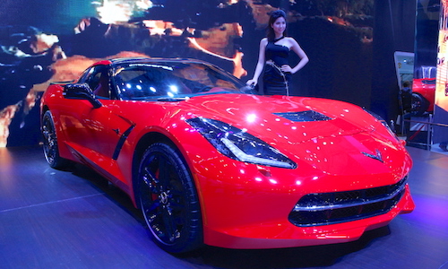 “Siêu xe cơ bắp” Chevrolet Corvette Stingray tại VMS 2015