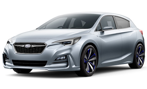 Subaru “show hàng” hatchback Impreza thế hệ mới