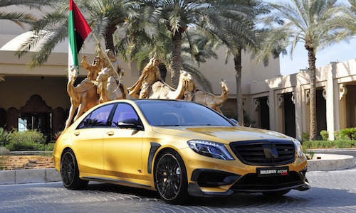 Mercedes S65 AMG Brabus 900 "phiên bản vàng" cho đại gia