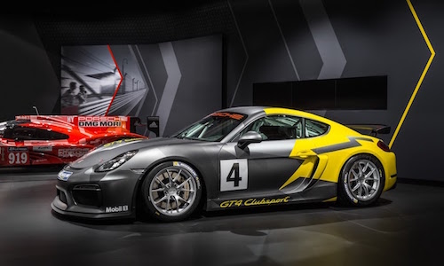 Porsche ra xe thể thao Cayman GT4 Clubsport 